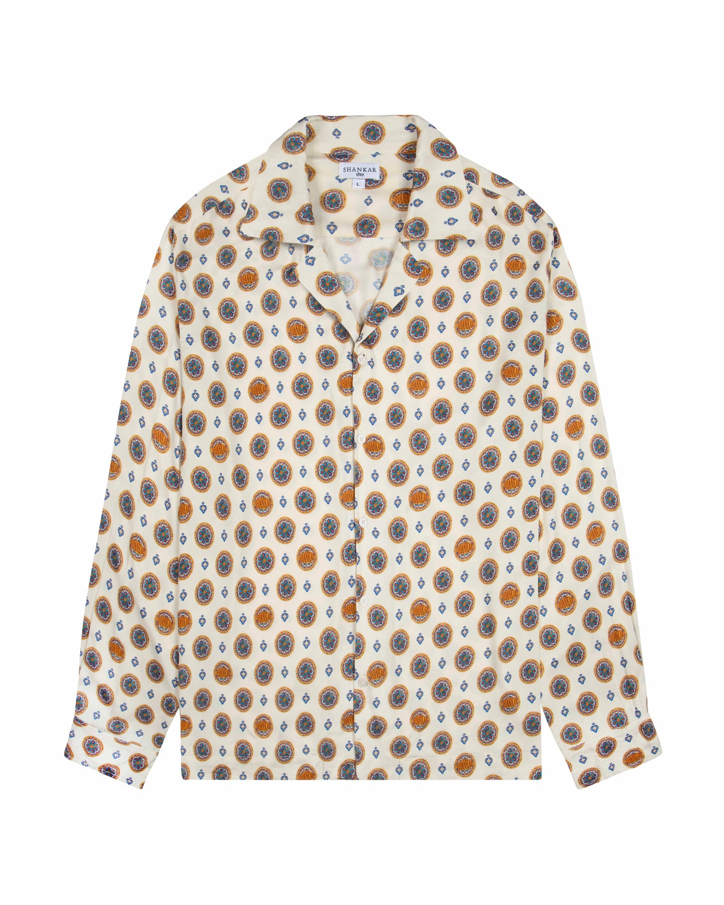The Mughal Painted Shirt – Full-Sleeve