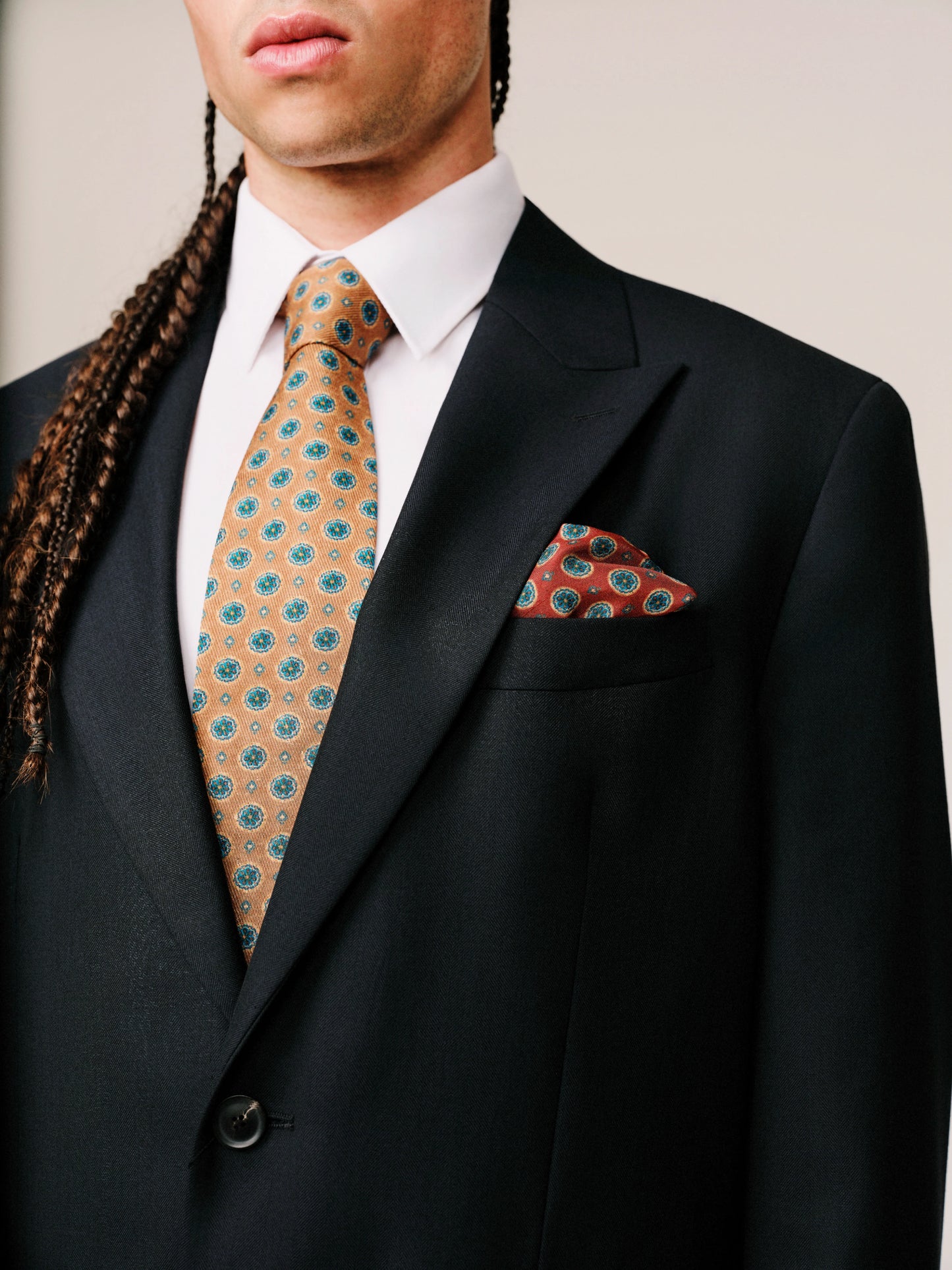 The Mughal Painted Tie