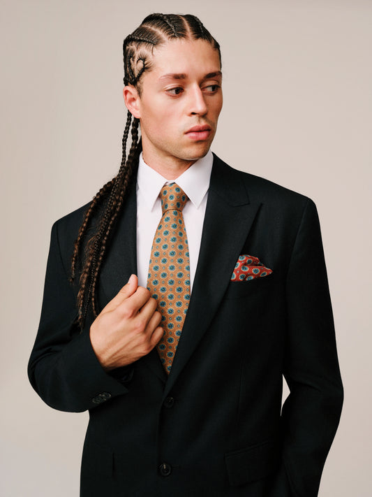 The Mughal Painted Tie