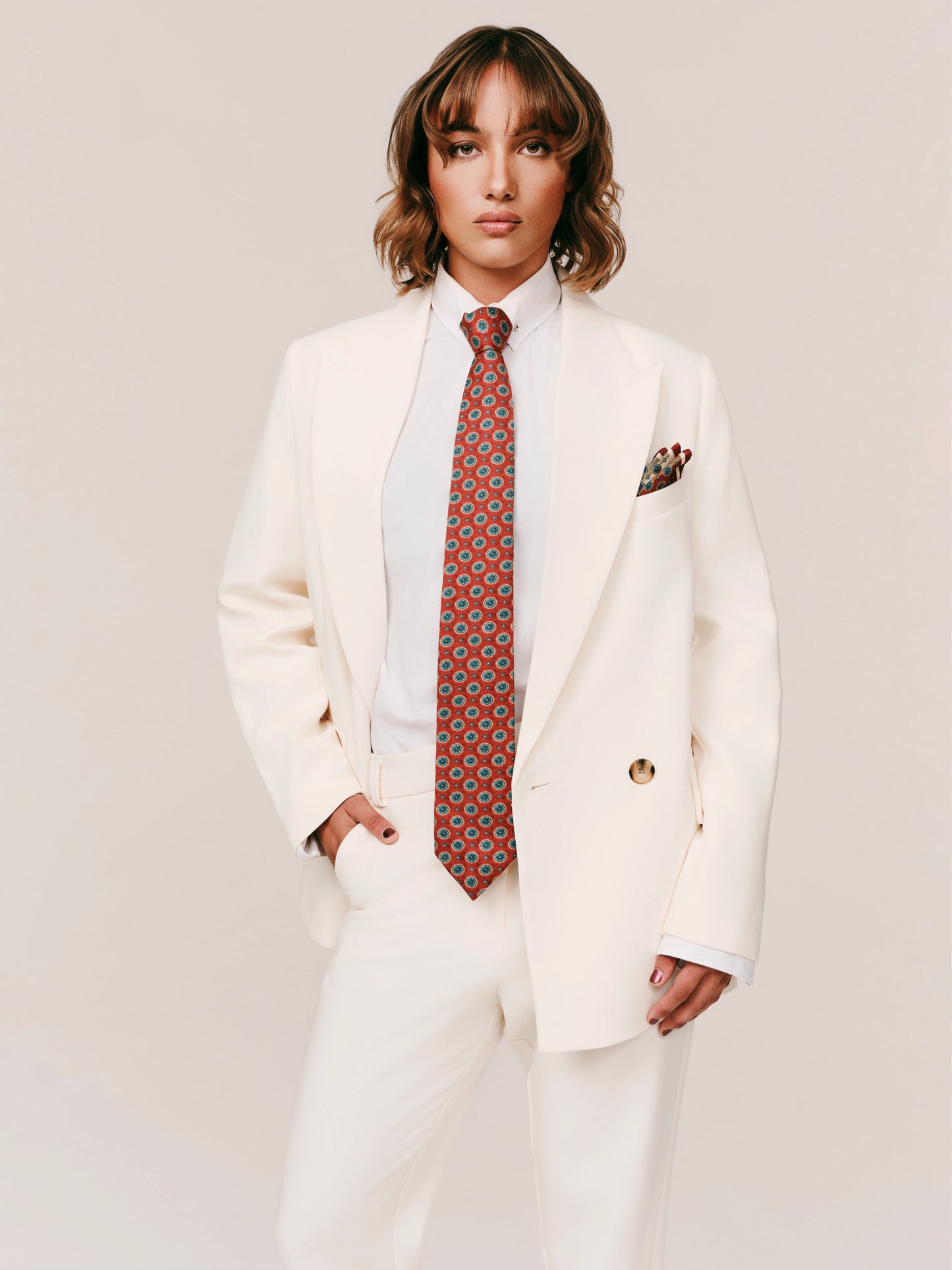 The Mughal Painted Tie