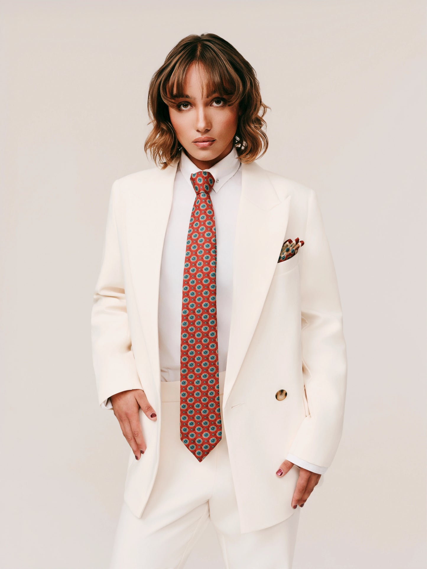 The Mughal Painted Tie